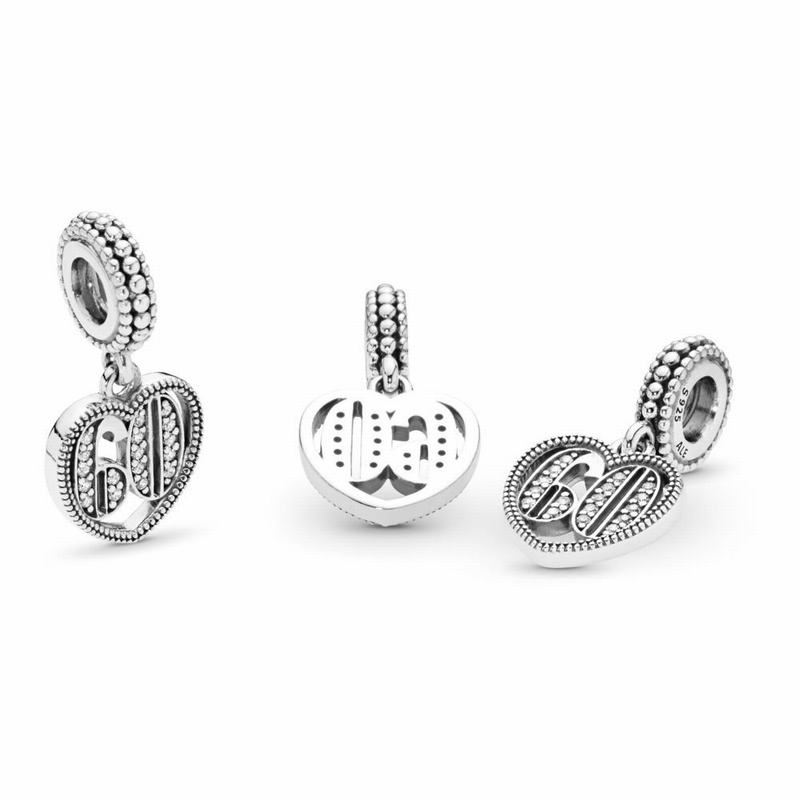 Pandora 60 Dangle Charm Clearance NZ, Sterling Silver (563470-ABS)